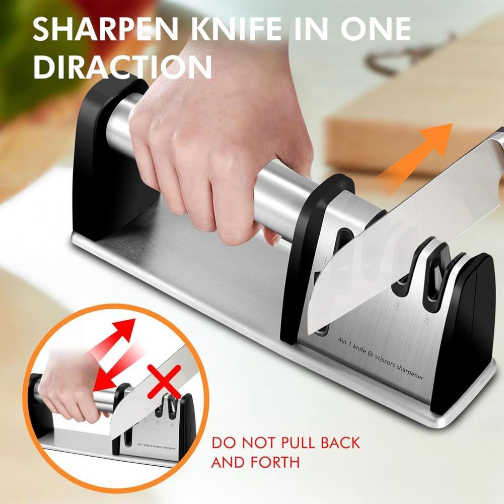 Non-slip Kitchen Knife Sharpener