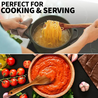 Wooden Cooking Spoon Set