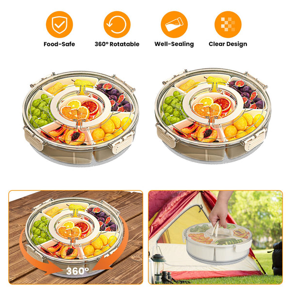 Rotatable Snack Box
