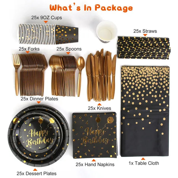 Disposable Dinnerware Set