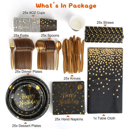 Disposable Dinnerware Set