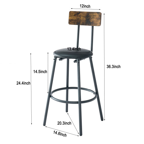 Round Bar Table And Stool