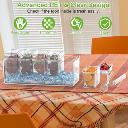 Caddy Serving Tray Container