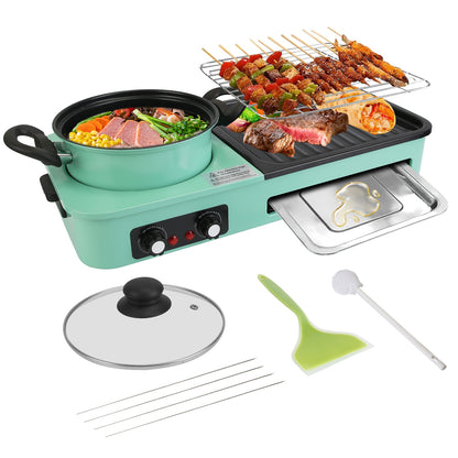 Smokeless Grill Pot