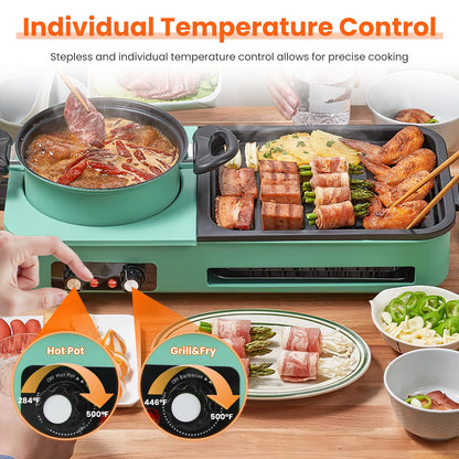 Smokeless Grill Pot