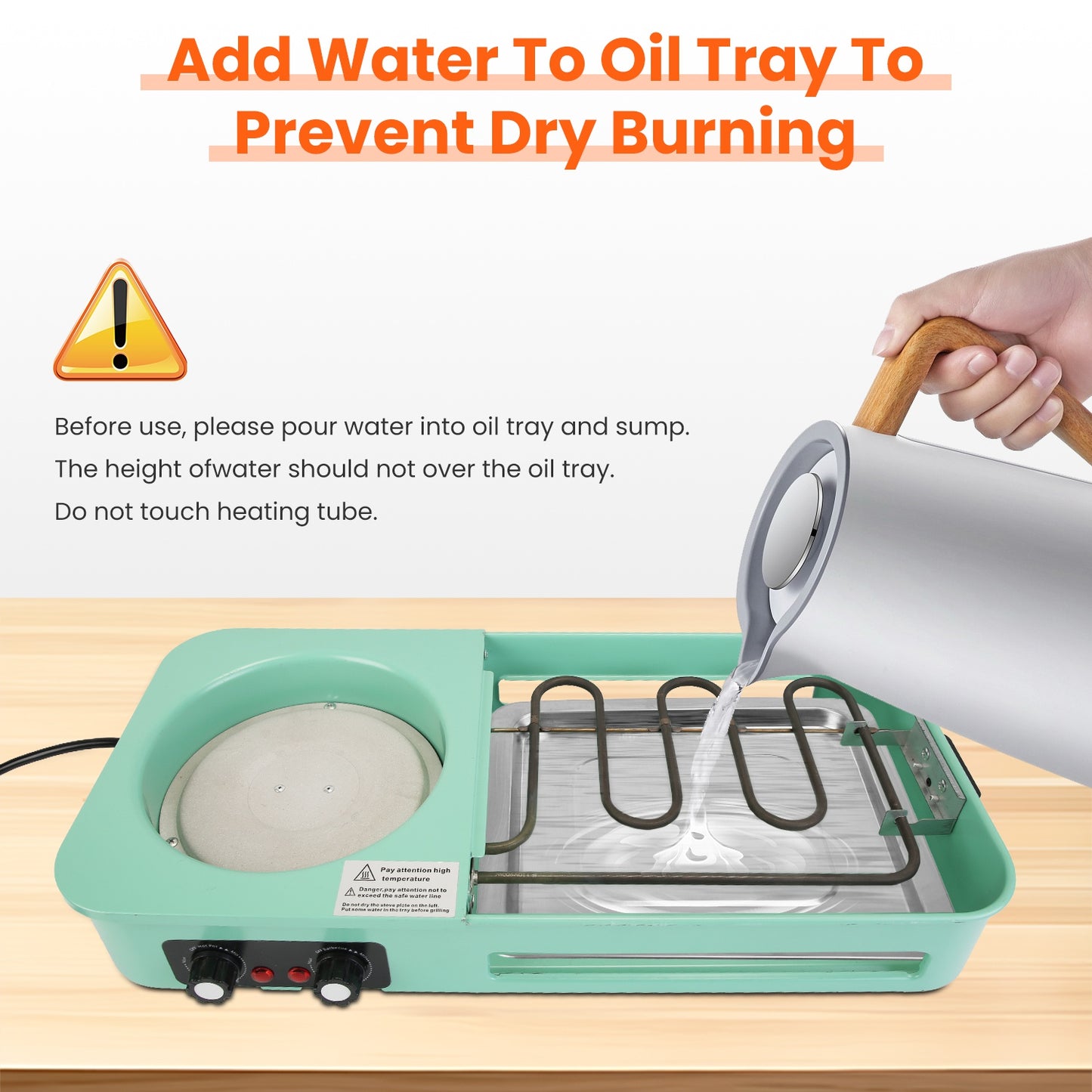 Smokeless Grill Pot