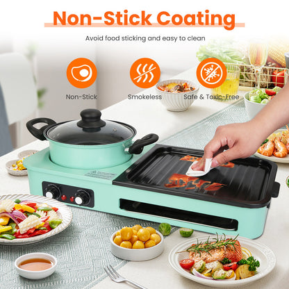 Smokeless Grill Pot