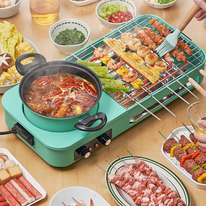 Smokeless Grill Pot