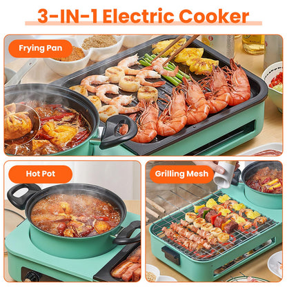 Smokeless Grill Pot
