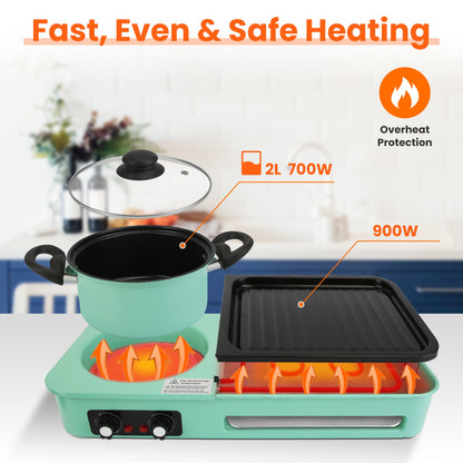 Smokeless Grill Pot