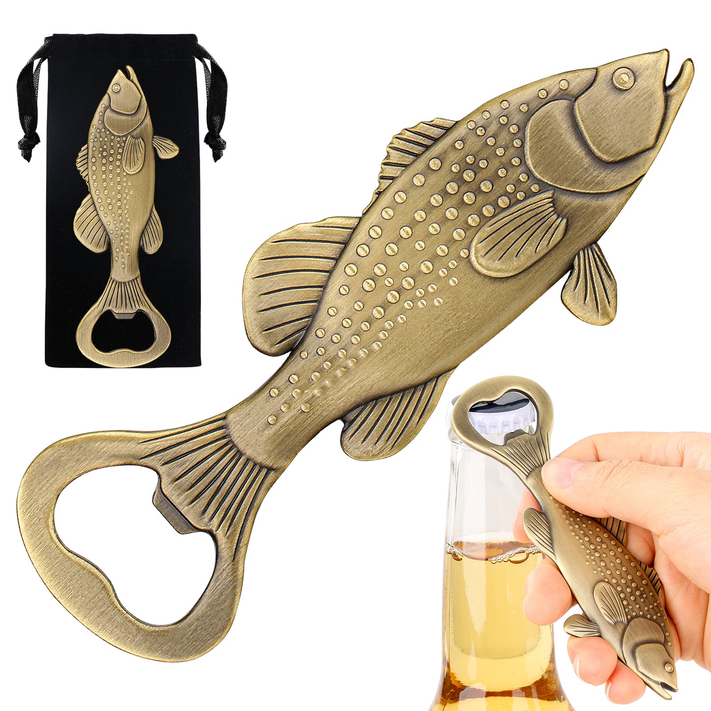 Sea Bass Bottle Opener