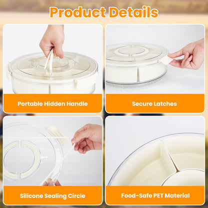 Rotatable Snack Box