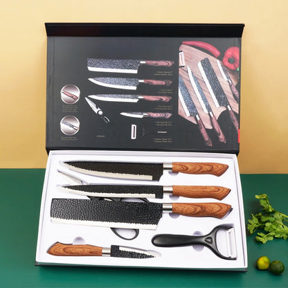 Steel Kitchen Knives Set