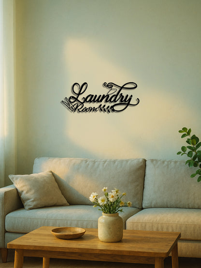 Vintage Metal Wall Sign