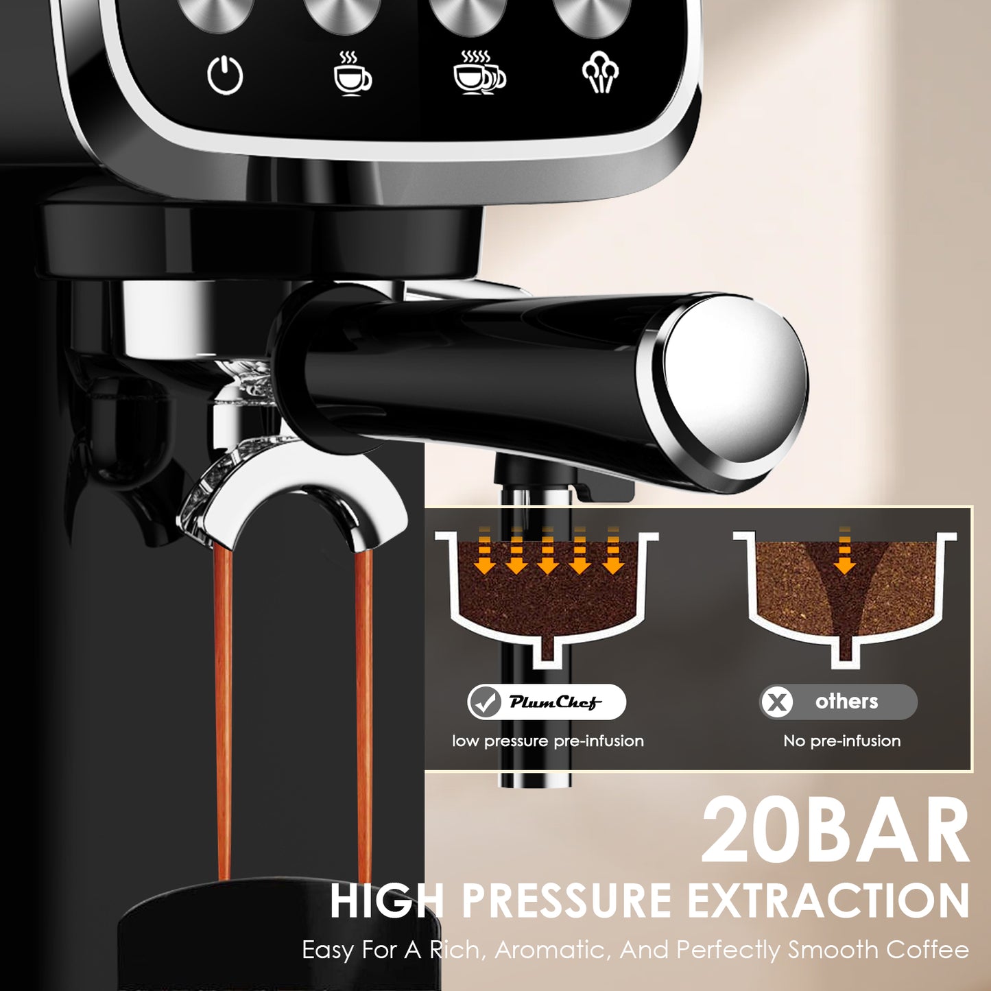 BAR Slim Espresso Machine