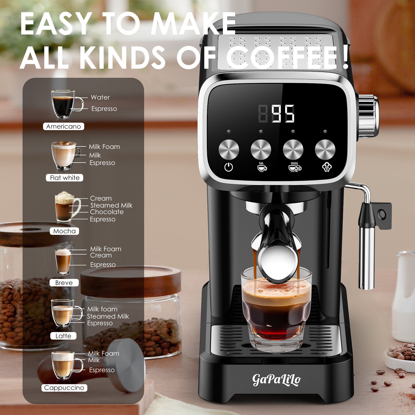BAR Slim Espresso Machine