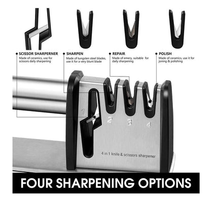 Non-slip Kitchen Knife Sharpener