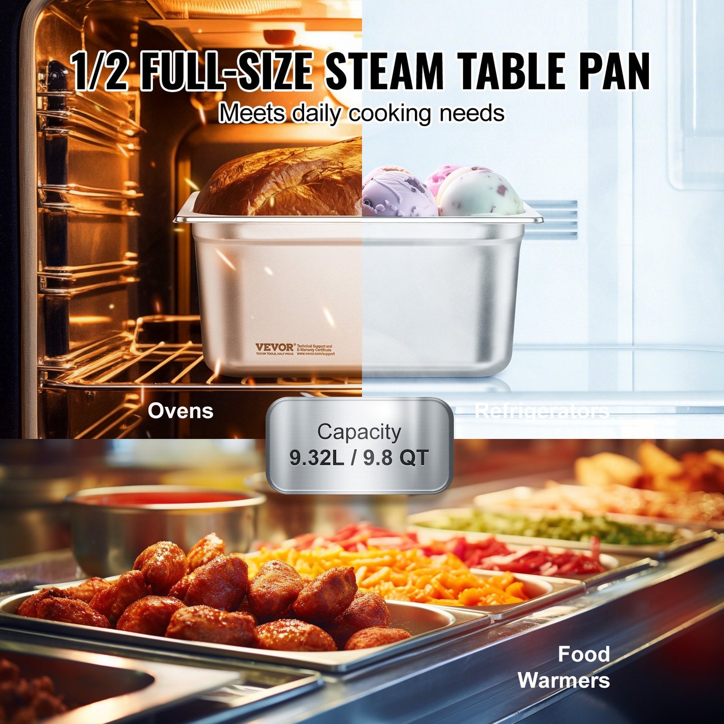 Deep Commercial Table Pan