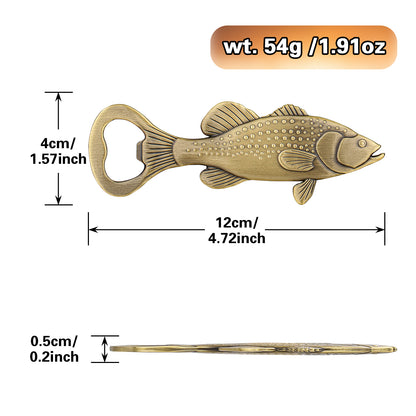 Sea Bass Bottle Opener