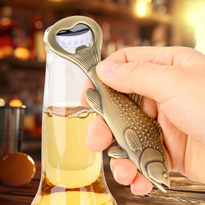 Sea Bass Bottle Opener