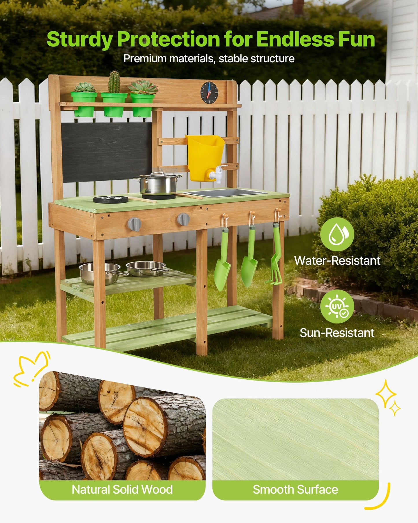 Kids Outdoor Mud Kitchen