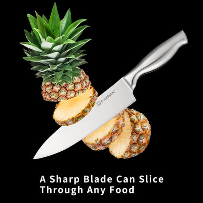 Knife Set With Block