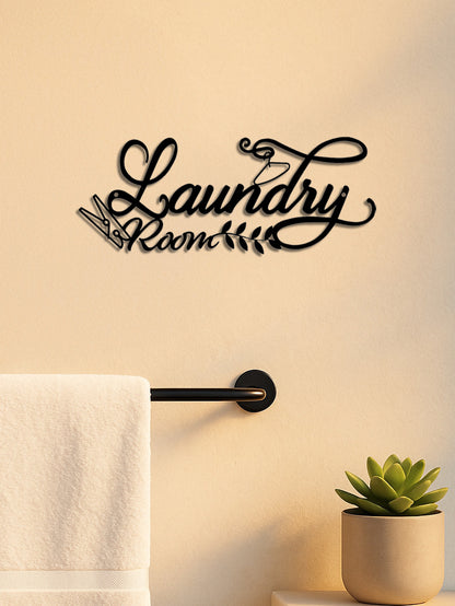 Vintage Metal Wall Sign