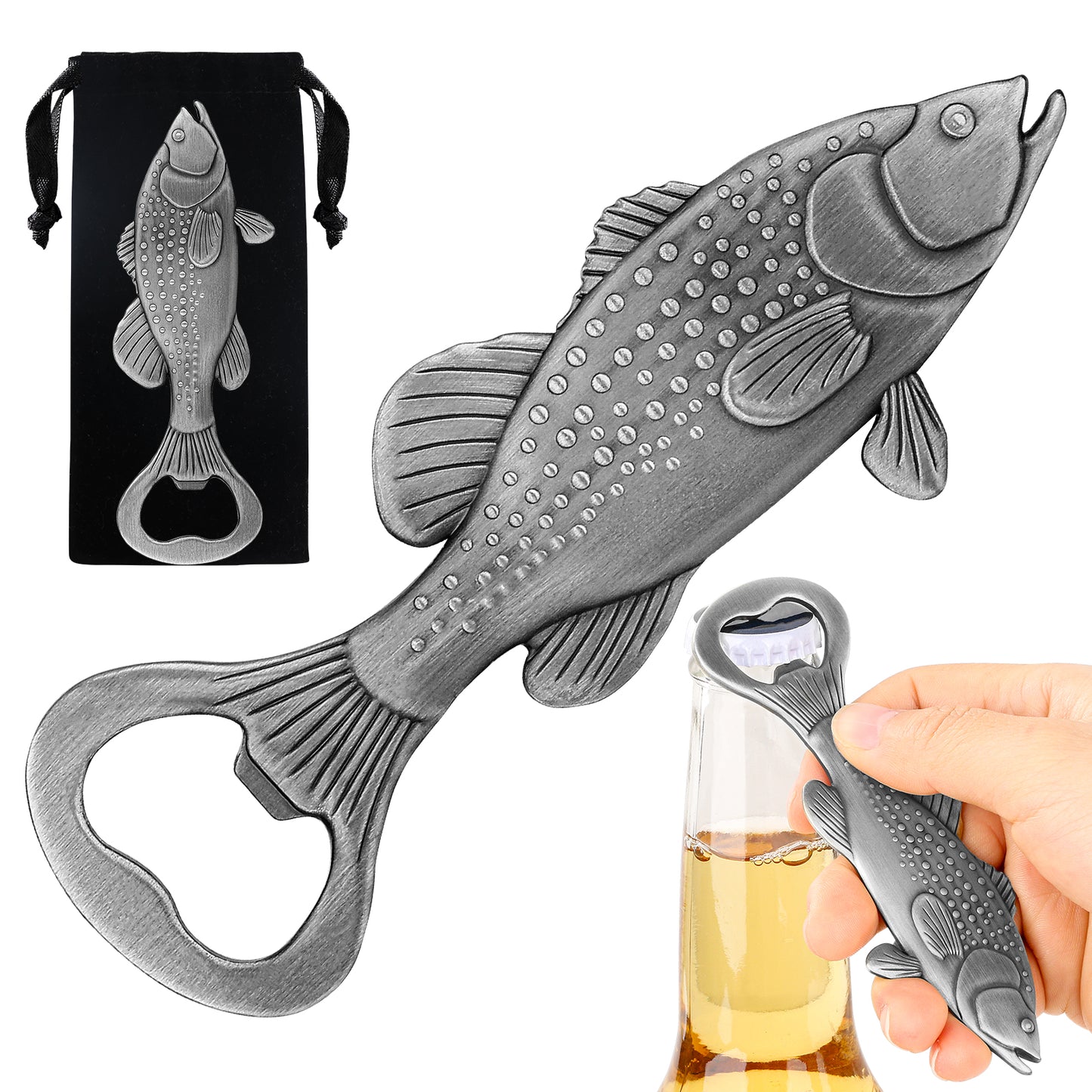 Sea Bass Bottle Opener