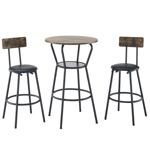 Round Bar Table And Stool