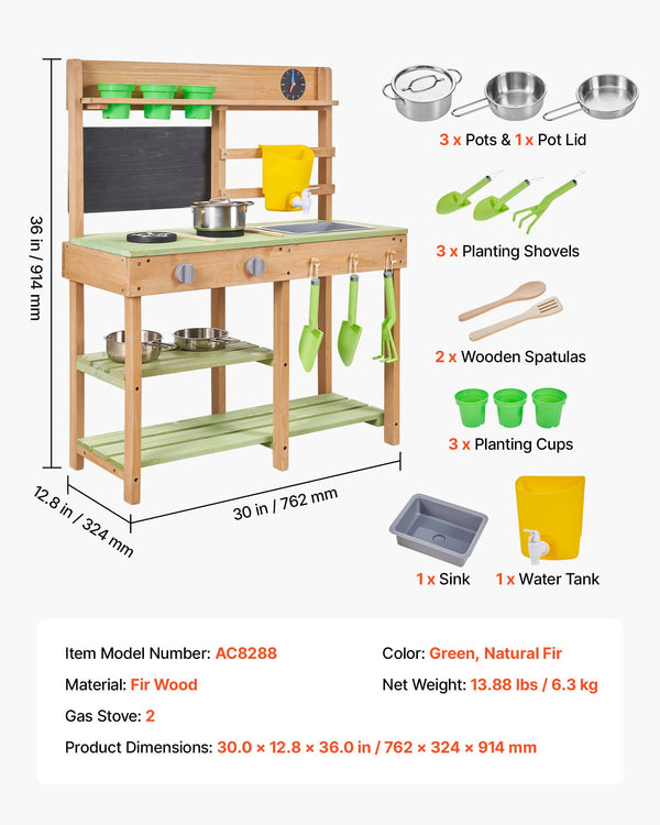 Kids Outdoor Mud Kitchen