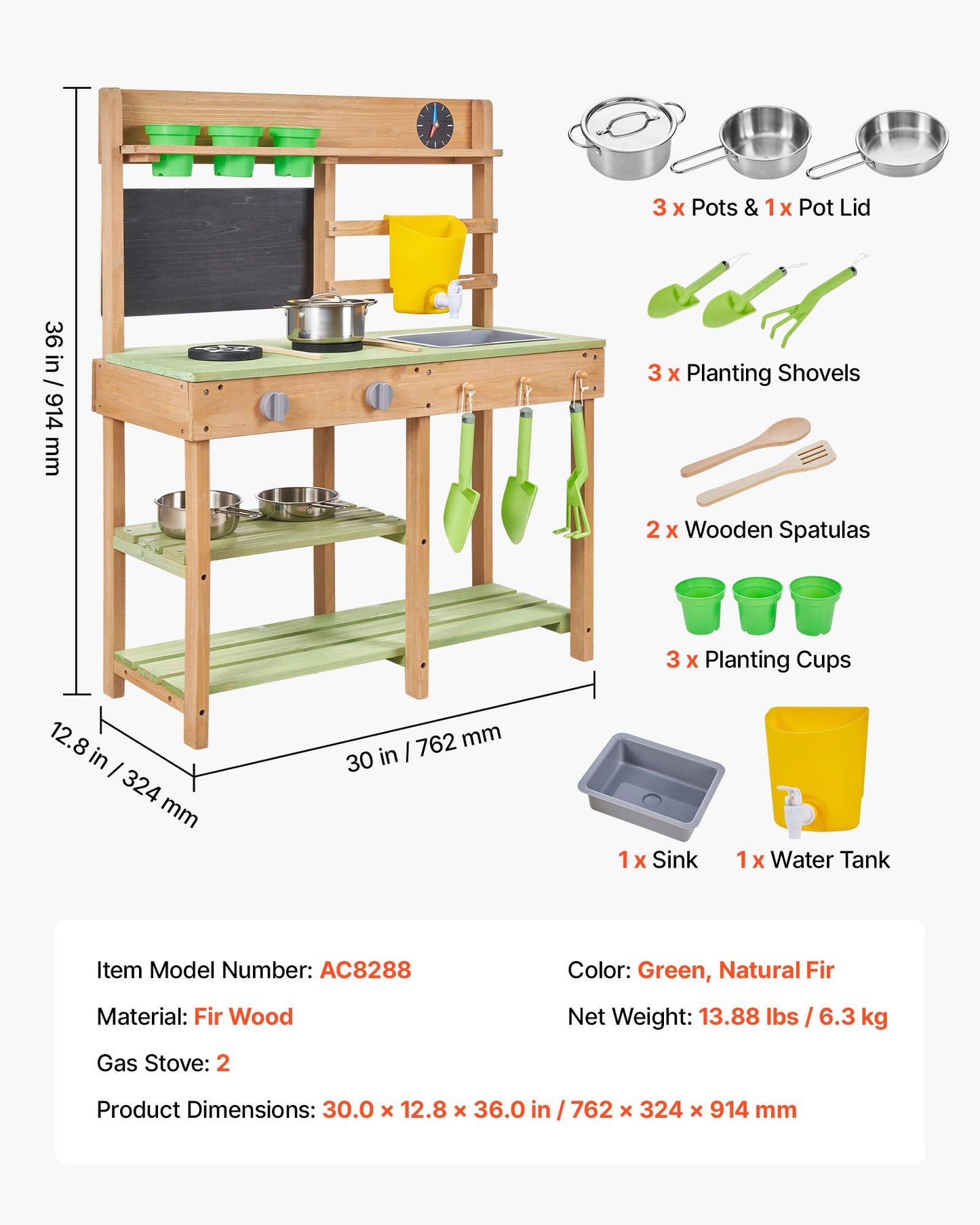 Kids Outdoor Mud Kitchen