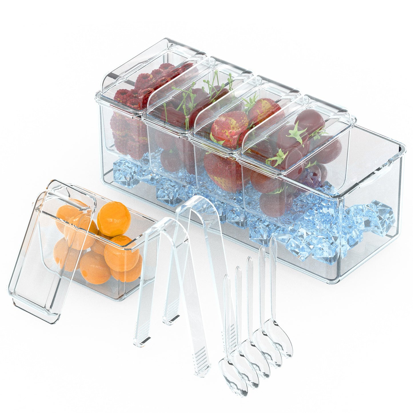 Caddy Serving Tray Container