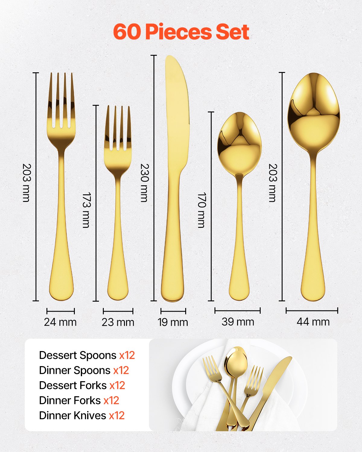 Stainless Steel Cutlery