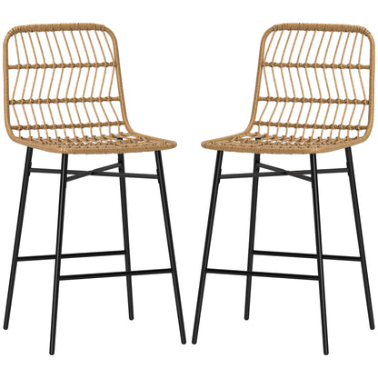 Rattan Counter Bar Stools