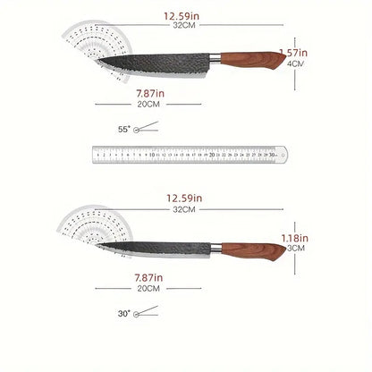 Steel Kitchen Knives Set