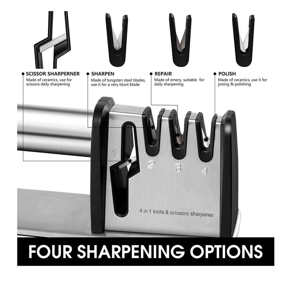 Non-slip Kitchen Knife Sharpener