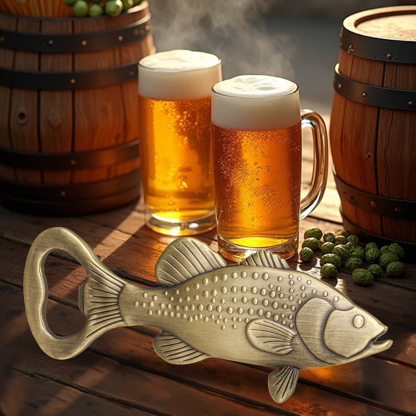 Sea Bass Bottle Opener