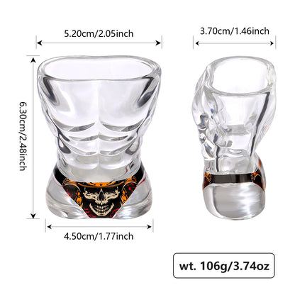 Skull Style Wine Glass
