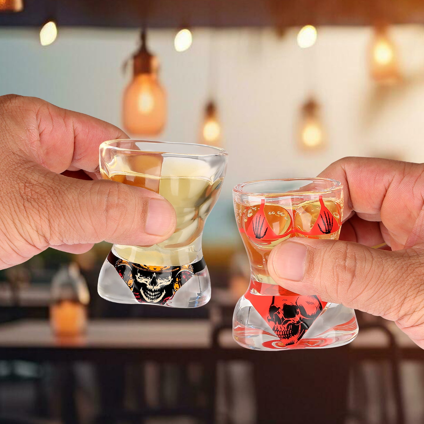 Skull Style Wine Glass
