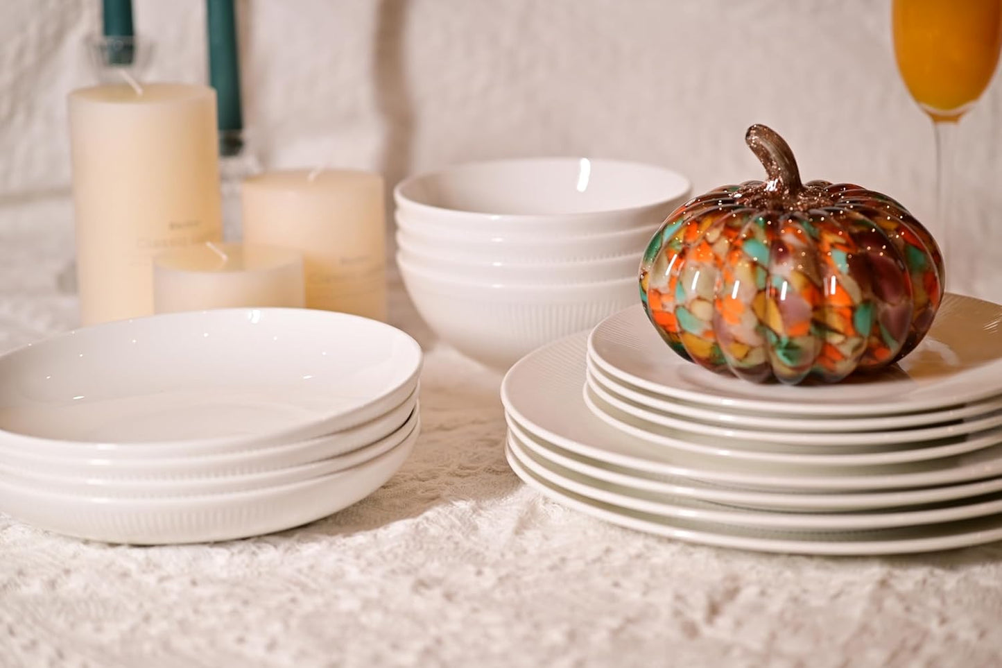 Dandilion Bone Dinnerware Set