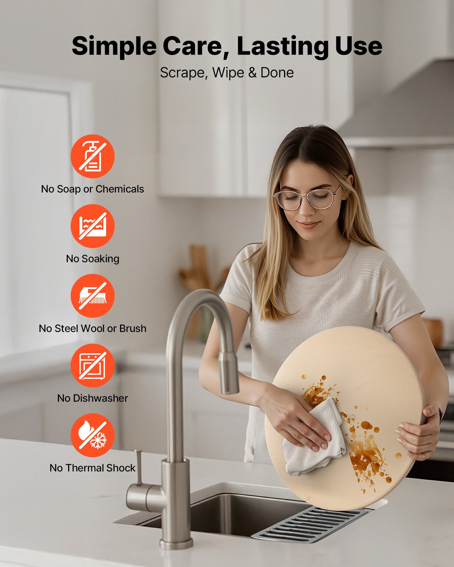 Round Pizza Stone