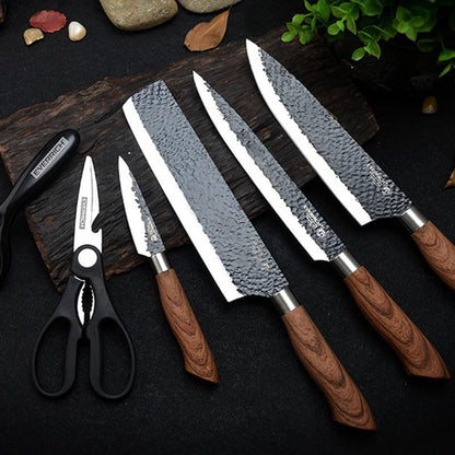 Steel Kitchen Knives Set