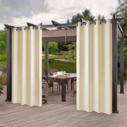 Outdoor Grommet Curtain