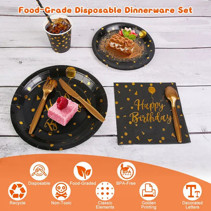Disposable Dinnerware Set