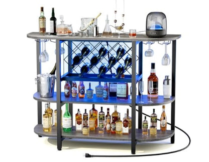 LED Home Bar Cabinet